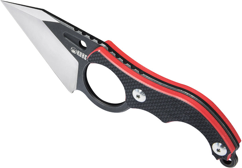 Kubey Hippocam Fixed Blade Tanto Utility Knife D2 Steel Blade Hand Tool D2 Steel Blade with Kydex Sheath KU166